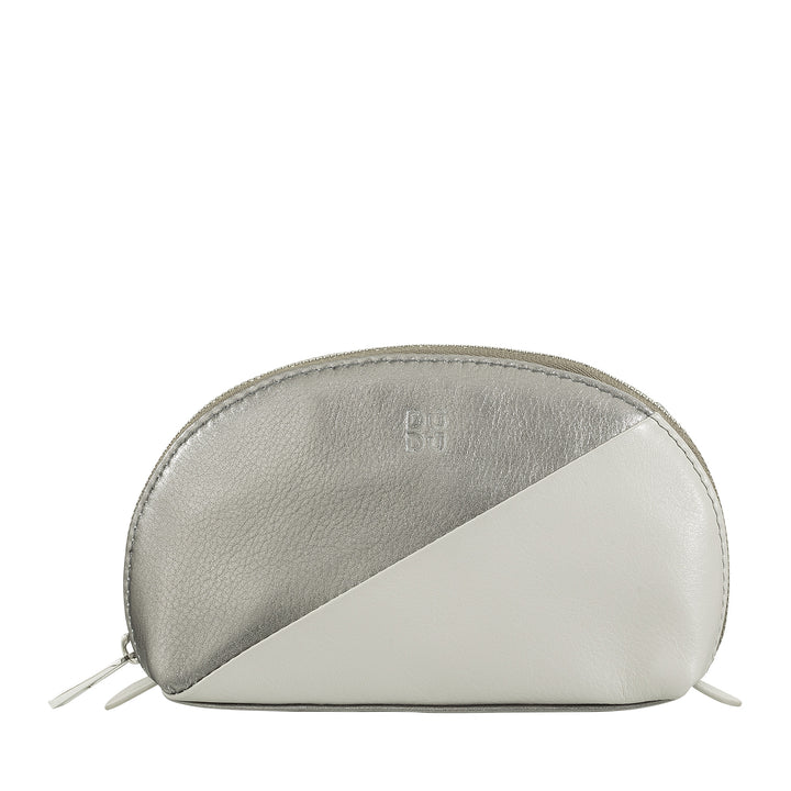 DUDU Mini Pochette per Borsa in Pelle, Astuccio Porta Trucchi da Viaggio, Piccola Trousse con Cerniera da Borsetta, Design Colorato
