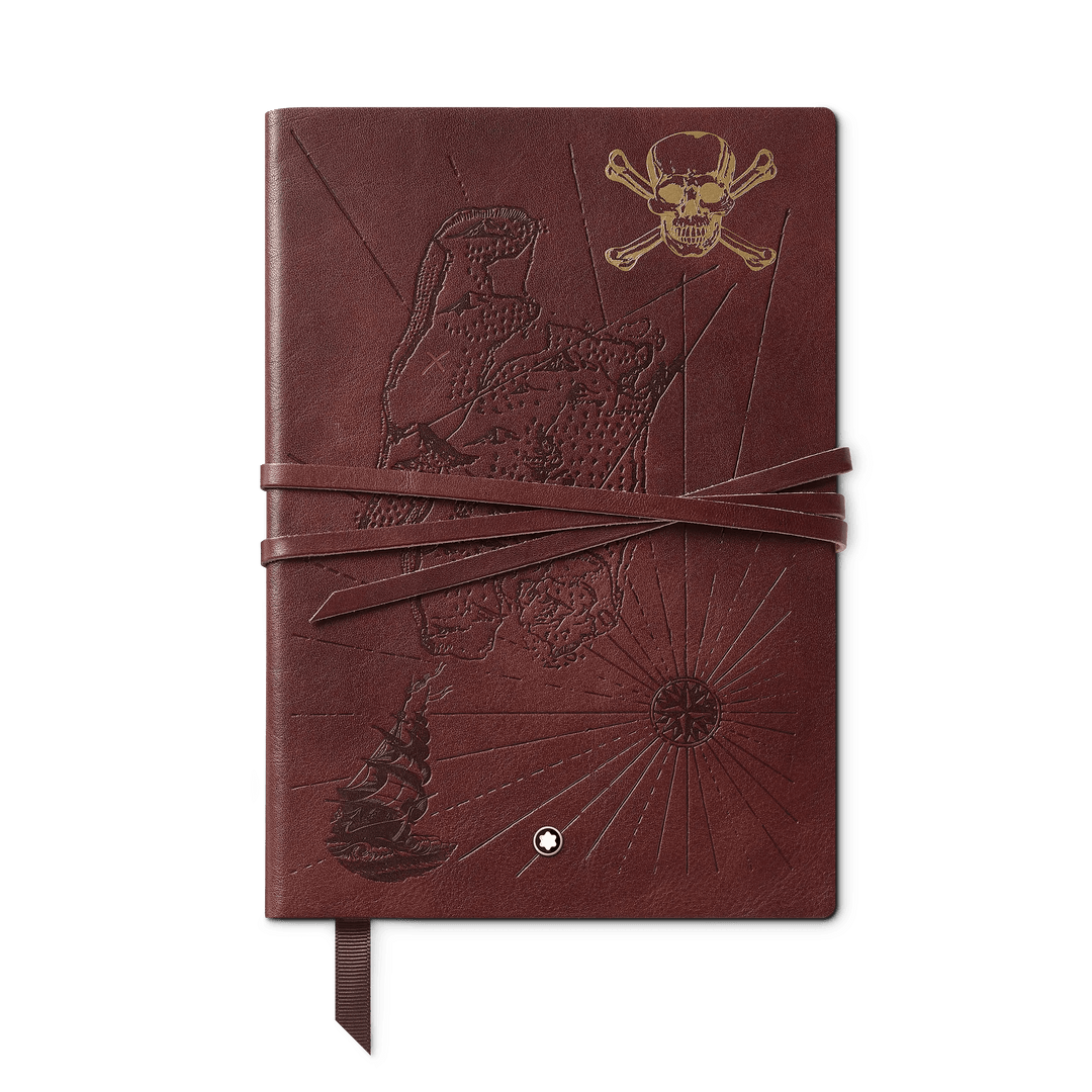 Montblanc blocco note #146 piccolo Homage to Robert Louis Stevenson marrone a righe 130287 - Capodagli 1937