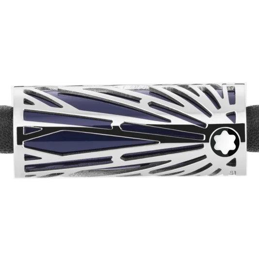 Montblanc bracciale Meisterstück The Origin Collection Blu misura M 13296863 - Capodagli 1937