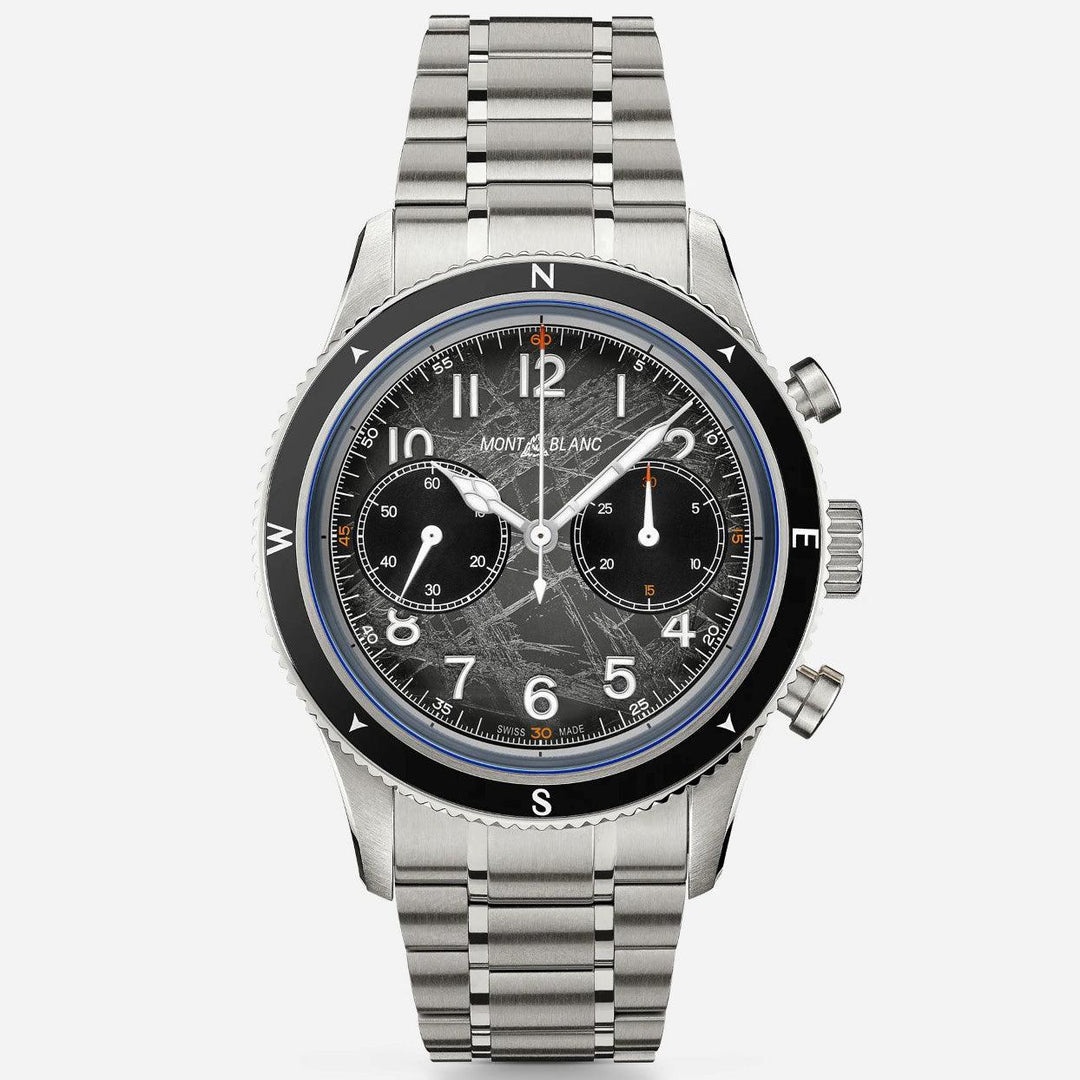 Montblanc orologio Montblanc 1858 Automatic Chronograph 0 Oxygen The 8000 42mm grigio automatico acciaio 130983 - Capodagli 1937