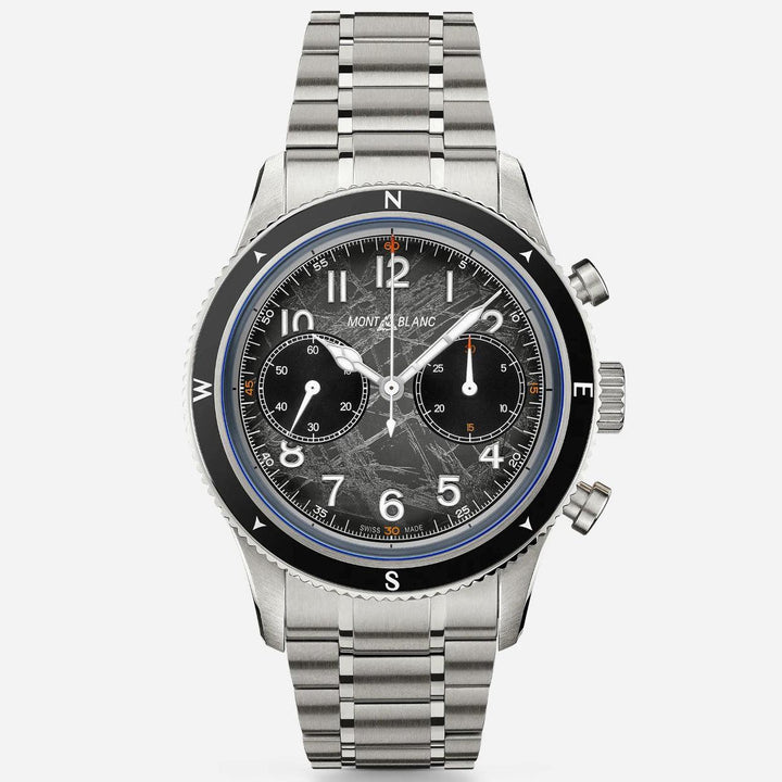 Montblanc orologio Montblanc 1858 Automatic Chronograph 0 Oxygen The 8000 42mm grigio automatico acciaio 130983 - Capodagli 1937