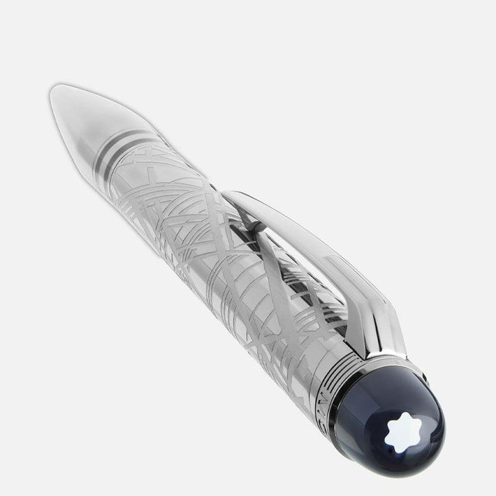 Montblanc penna a sfera Starwalker Spaceblue Metal 130221 - Capodagli 1937
