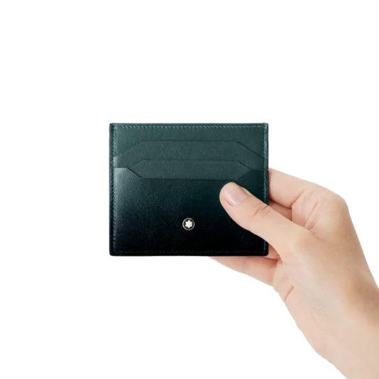Montblanc porta carte 6 scomparti Meisterstück verde britannico 198275 - Capodagli 1937