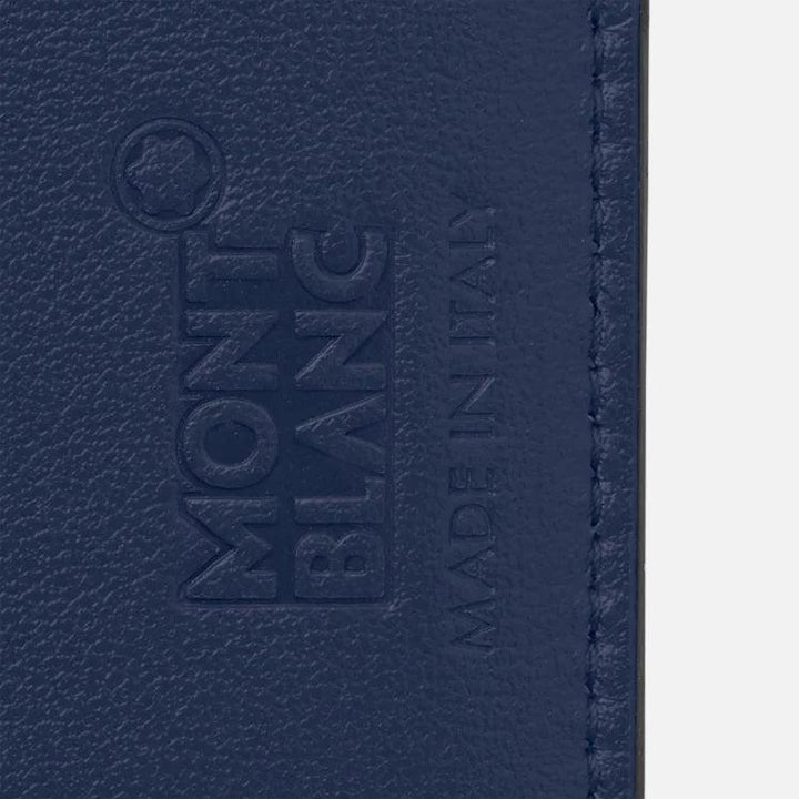 Montblanc porta carte 8 scomparti con cerniera Meisterstück blu 131698 - Capodagli 1937