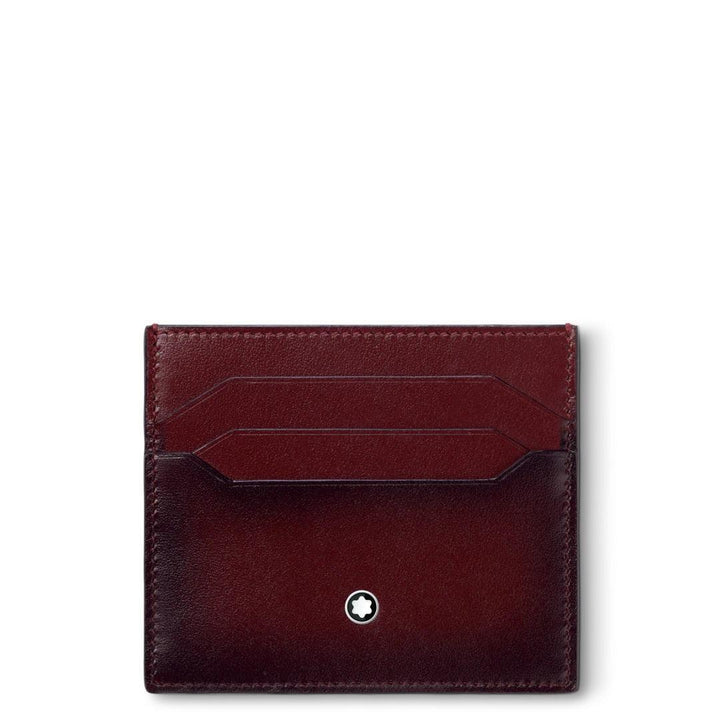 Montblanc porta carte di credito 6 scomparti Meisterstück bordeaux 131685 - Capodagli 1937