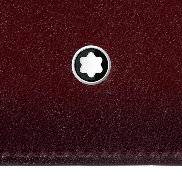 Montblanc porta carte di credito 6 scomparti Meisterstück bordeaux 131685 - Capodagli 1937