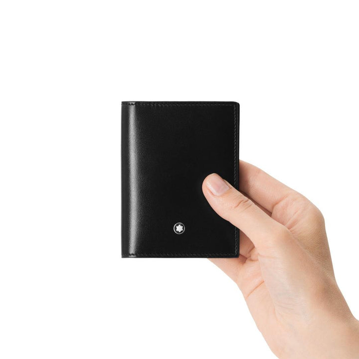 Montblanc porta carte Meisterstück 4 scomparti nero 198321 - Capodagli 1937