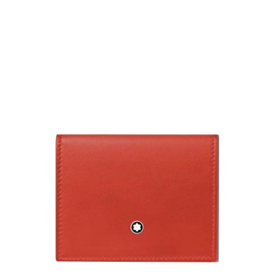 Montblanc porta carte Trio Soft 4 Scomparti corallo 198123 - Capodagli 1937