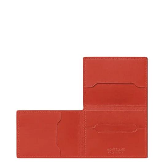 Montblanc porta carte Trio Soft 4 Scomparti corallo 198123 - Capodagli 1937