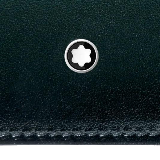 Montblanc portafoglio Meisterstück 6 scomparti Verde Britannico 198271 - Capodagli 1937