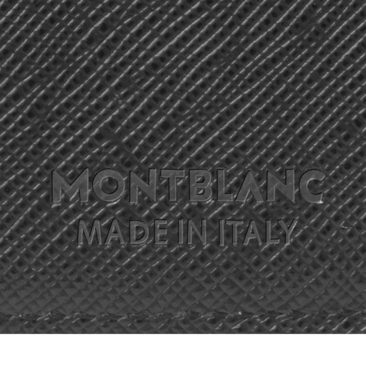 Montblanc portafoglio Trio Sartorial 6 scomparti nero 198225 - Capodagli 1937