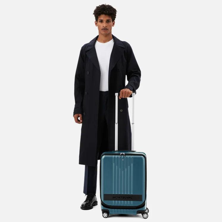 Montblanc trolley bagaglio a mano con tasca anteriore 