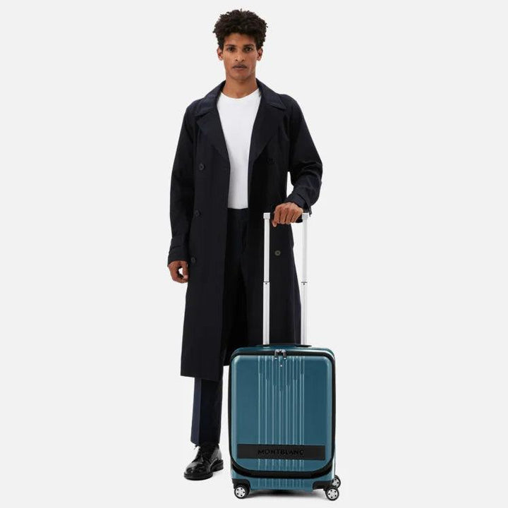 Montblanc trolley bagaglio a mano con tasca anteriore 