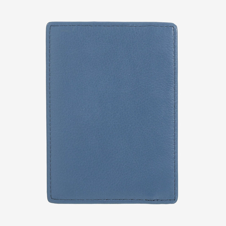 DUDU Porta Carte di Credito in Pelle Multicolore Sottile Slim Uomo Donna con 9 Slot e Chiusura di Sicurezza