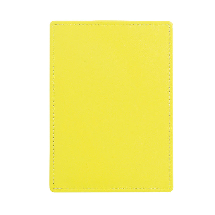 DUDU Porta Carte di Credito in Pelle Multicolore Sottile Slim Uomo Donna con 9 Slot e Chiusura di Sicurezza