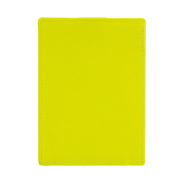 DUDU Porta Carte di Credito in Pelle Multicolore Sottile Slim Uomo Donna con 9 Slot e Chiusura di Sicurezza