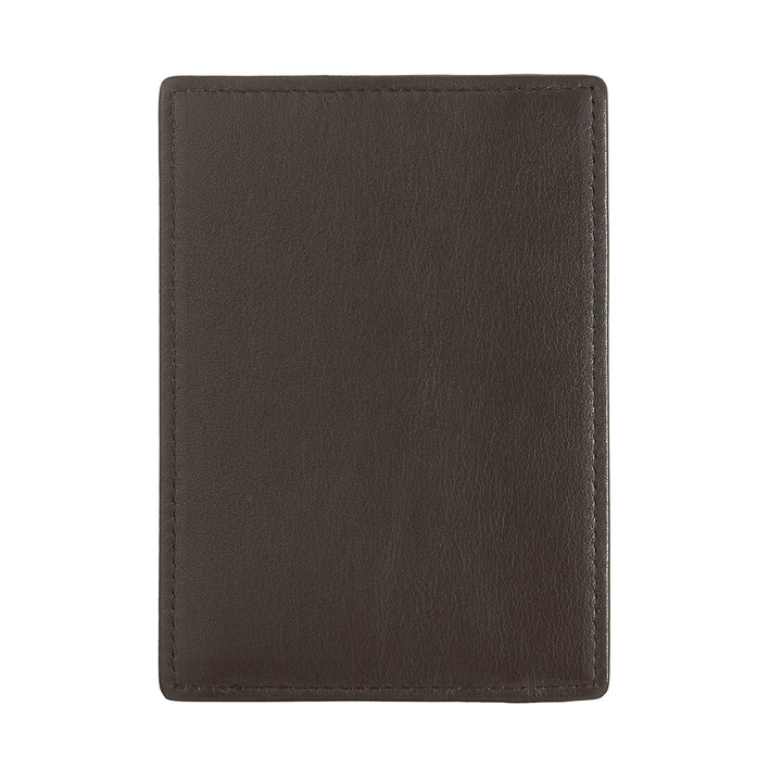 DUDU Porta Carte di Credito in Pelle Multicolore Sottile Slim Uomo Donna con 9 Slot e Chiusura di Sicurezza