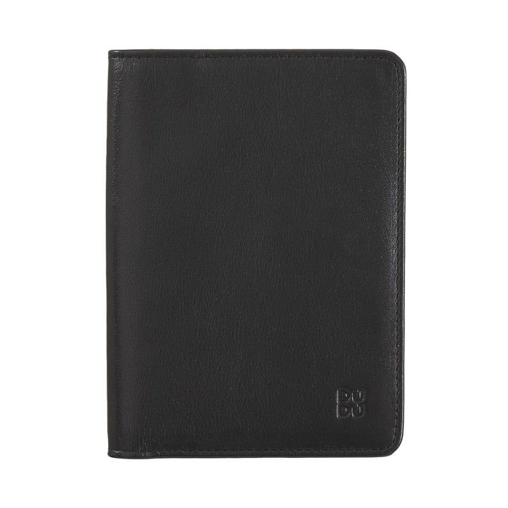 DUDU Custodia Porta Passaporto in Pelle da Viaggio con Protezione RFID e Porta Carte di Credito
