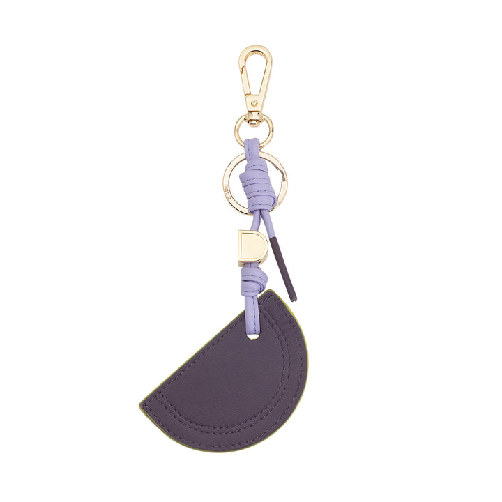 DUDU Portachiavi in Pelle con Anguria, Portachiavi Simpatico Colorato, con Anello e Moschettone, Portachiavi di Design