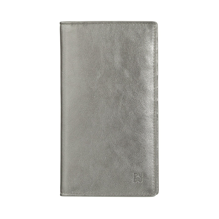DUDU Portafoglio Donna Anti RFID in Pelle Colorato Grande con 16 Tasche Porta Carte di credito Tessere