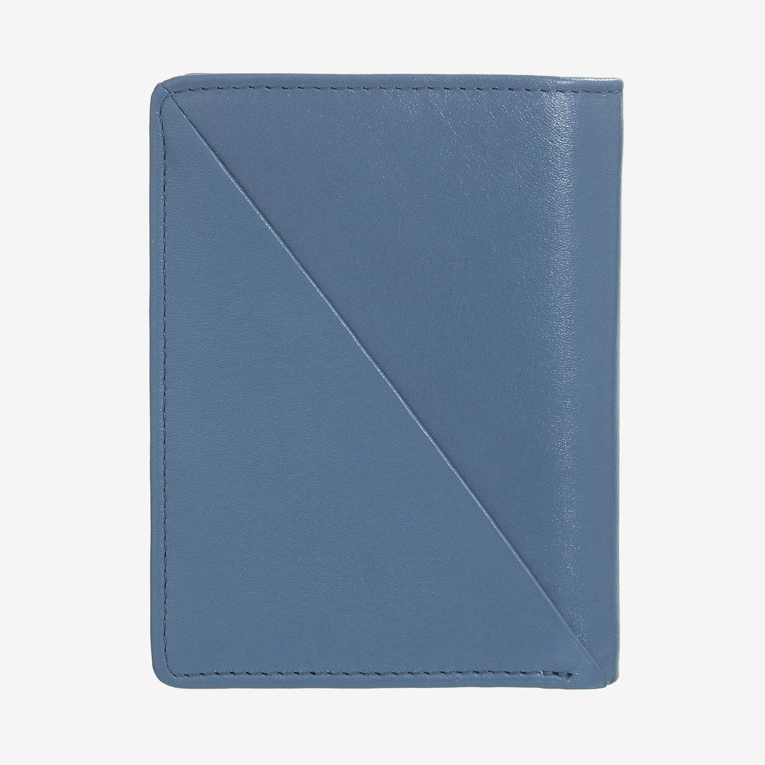 DUDU Portafoglio Donna Piccolo di Pelle Colorata Porta Carte e Tessere con Portamonete Zip e Bottone
