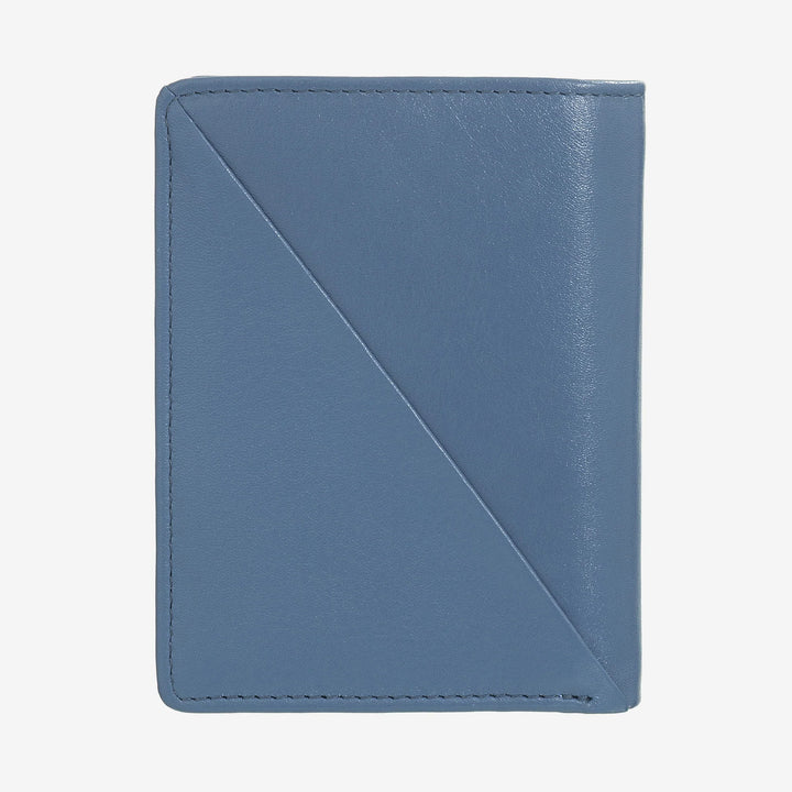 DUDU Portafoglio Donna Piccolo di Pelle Colorata Porta Carte e Tessere con Portamonete Zip e Bottone