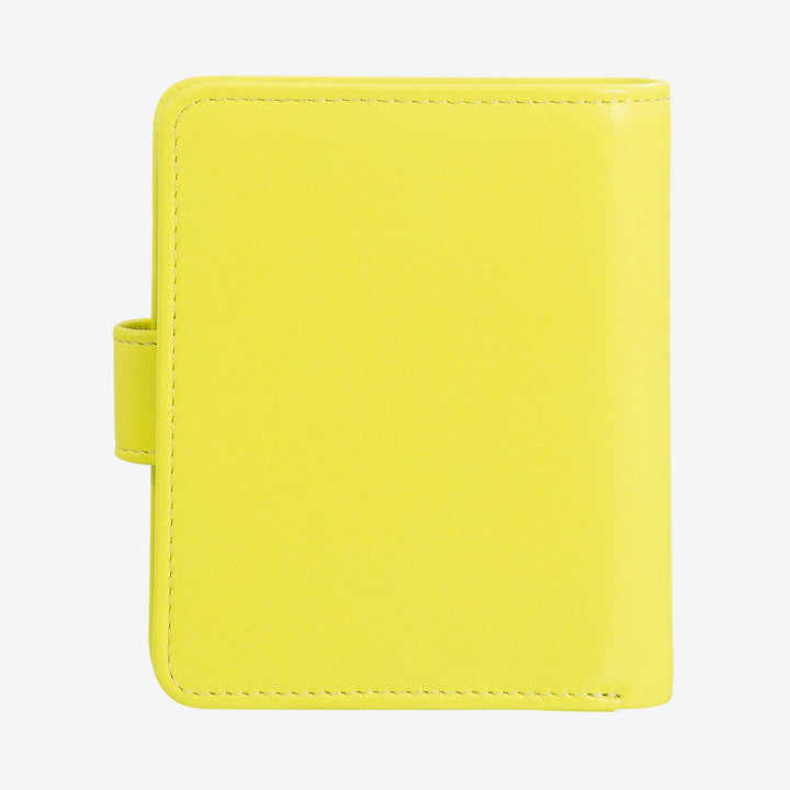 DUDU Portafoglio Piccolo Donna in Pelle con Portamonete a Cerniera, Portafoglio Compatto da Borsetta con Chiusura a Bottone, Porta Banconote, Porta Carte e Protezione RFID