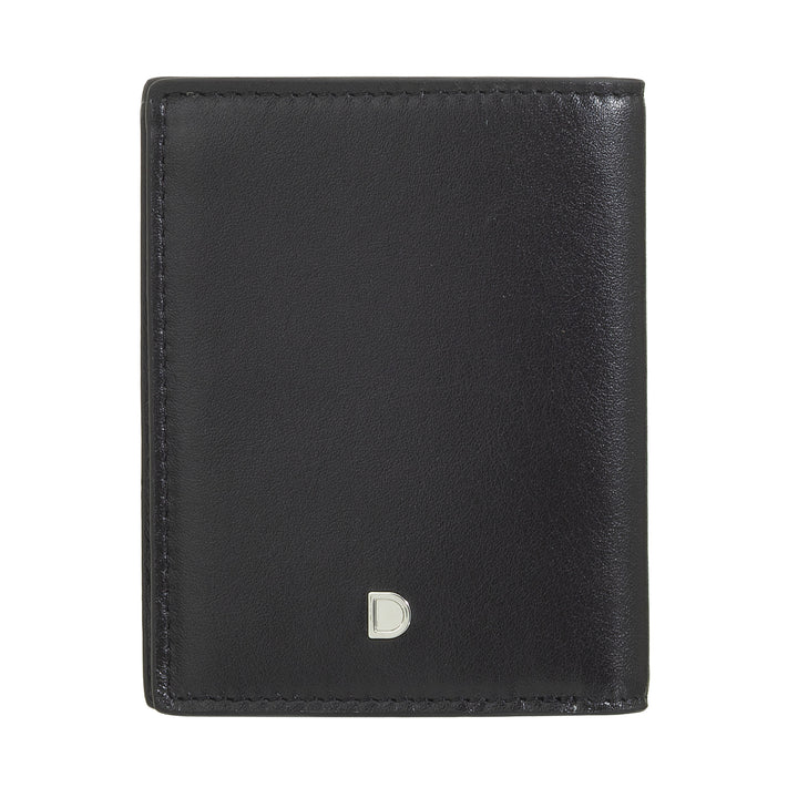 DUDU Portafoglio Piccolo Uomo Donna in Pelle – Portafoglio Tascabile Compatto e Minimal, Elegante con Scomparti per Carte e Banconote