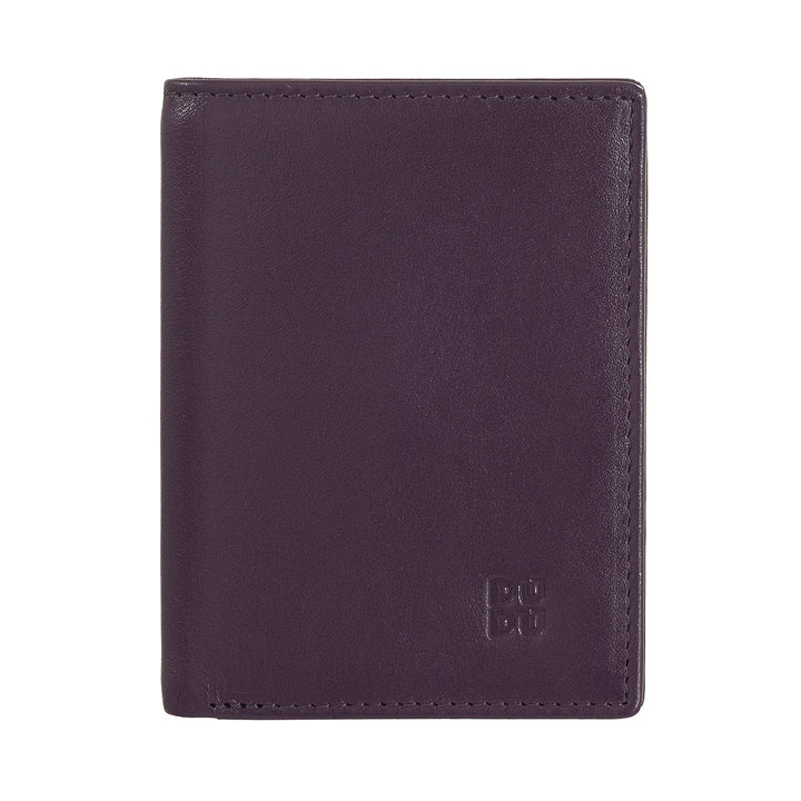 DUDU Portafoglio Uomo in Pelle, Portafoglio Uomo Slim con Porta Carte di Credito, Porta Banconote Contanti, Piccolo e Compatto, con Protezione RFID