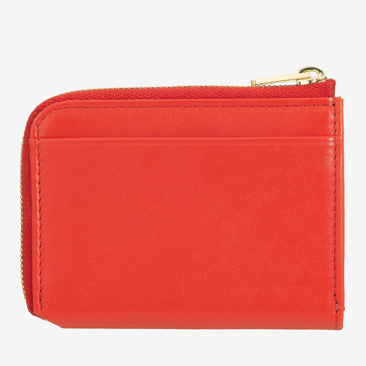 DUDU Portafoglio Uomo Piccolo con Zip, Portafoglio RFID in Pelle Colorato, Porta Carte di Credito, Design Compatto Tascabile