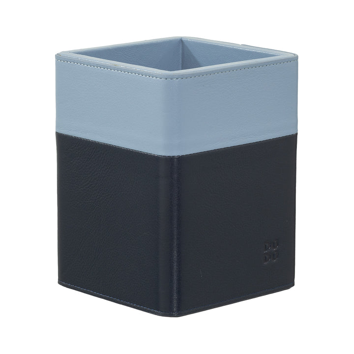 DUDU Portapenne da Scrivania in Pelle di Design, Porta Penne per Tavolo da Ufficio, Porta Matite Colorato