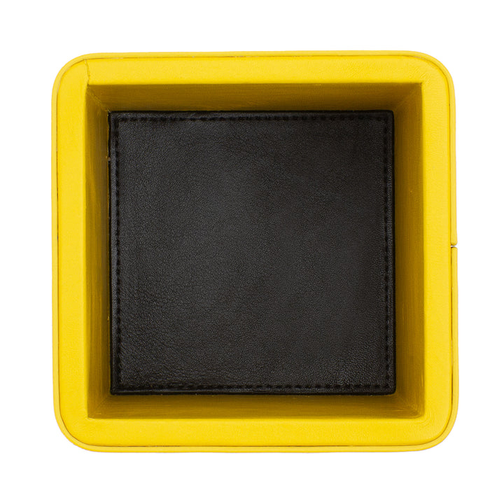 DUDU Portapenne da Scrivania in Pelle di Design, Porta Penne per Tavolo da Ufficio, Porta Matite Colorato