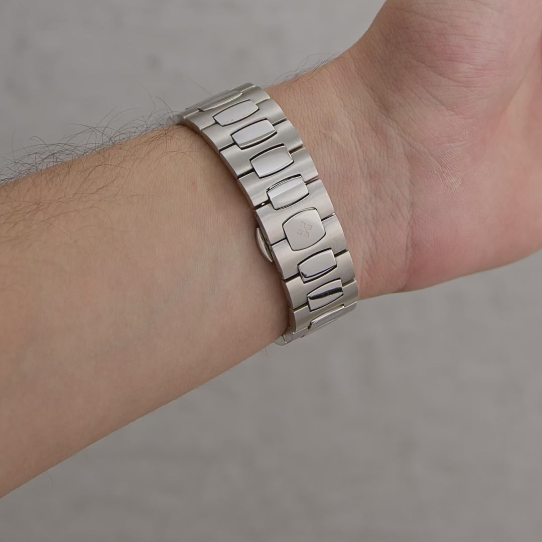 Venezianico orologio Nereide 42mm verde automatico acciaio 3321501C