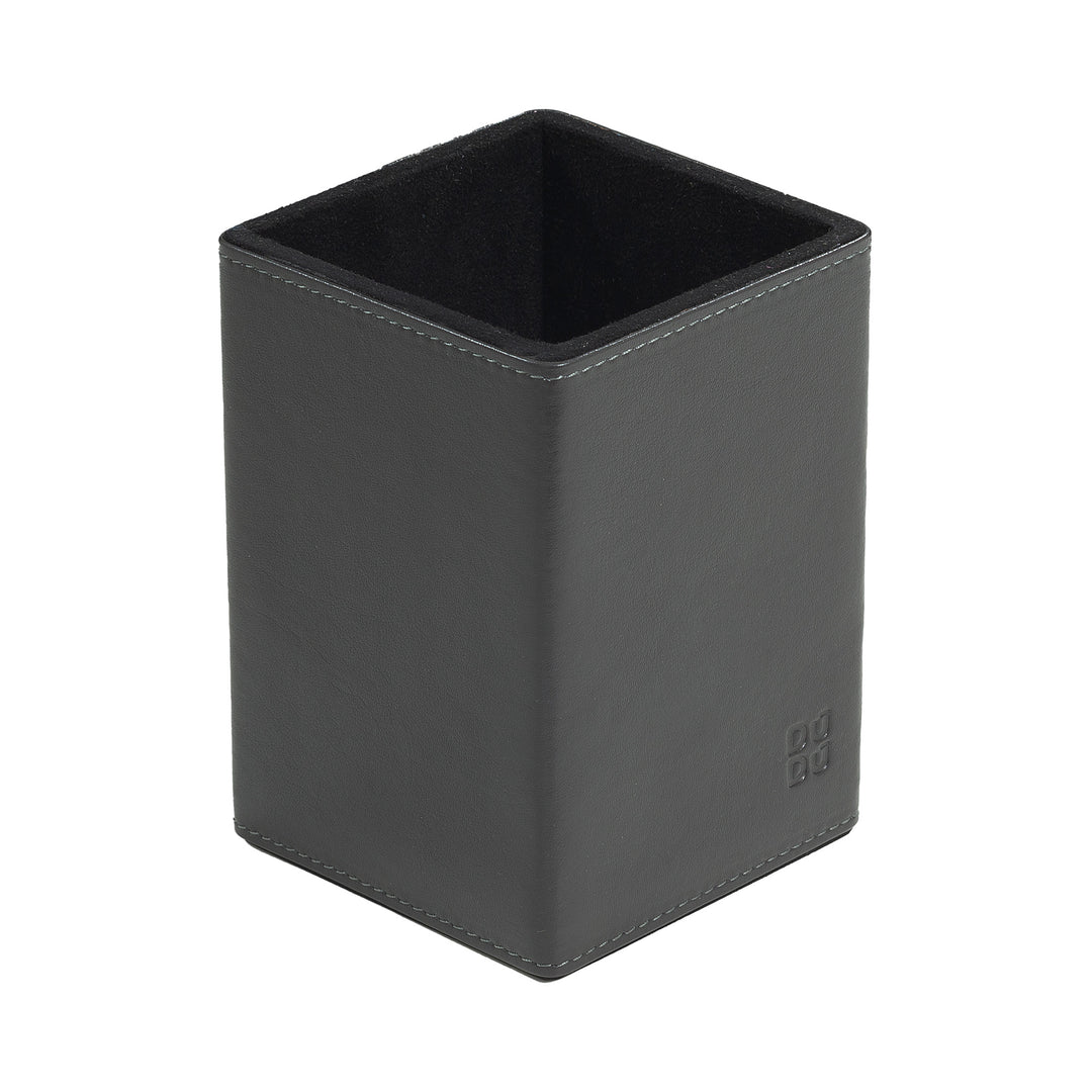 DUDU Set da Scrivania in Pelle per Ufficio 4 pz con Svuotatasche Porta Penne Porta Lettere Porta Block Notes