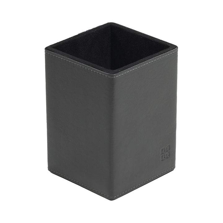 DUDU Set da Scrivania in Pelle per Ufficio 4 pz con Svuotatasche Porta Penne Porta Lettere Porta Block Notes