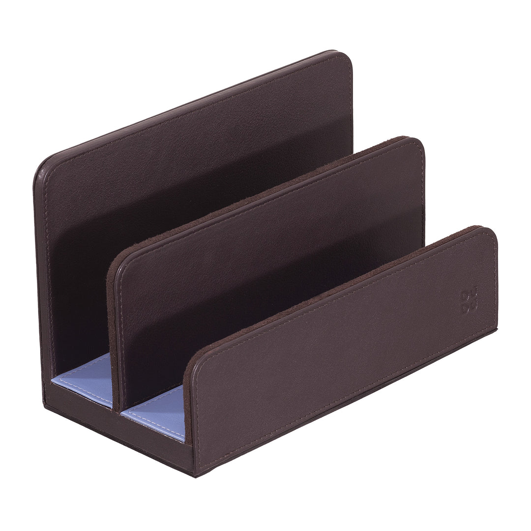 DUDU Set da Scrivania in Pelle per Ufficio 4 pz con Svuotatasche Porta Penne Porta Lettere Porta Block Notes
