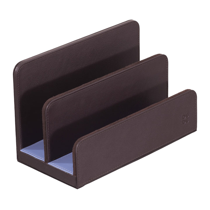 DUDU Set da Scrivania in Pelle per Ufficio 4 pz con Svuotatasche Porta Penne Porta Lettere Porta Block Notes