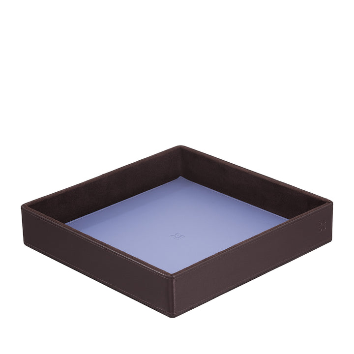 DUDU Set da Scrivania in Pelle per Ufficio 4 pz con Svuotatasche Porta Penne Porta Lettere Porta Block Notes