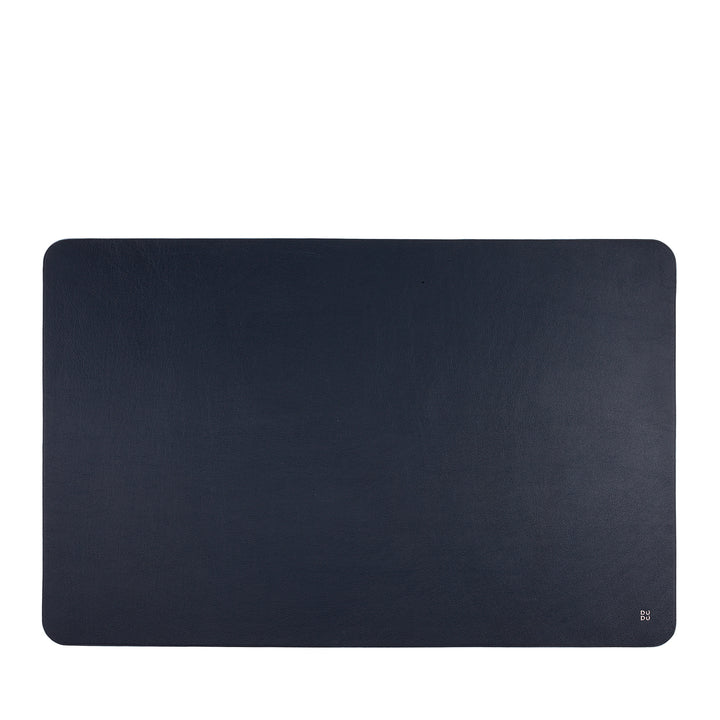 DUDU Sottomano Scrivania Ufficio in Pelle Bicolore CM 61x40, Double-Face Arrotolabile, Antiscivolo Morbido Senza Cuciture