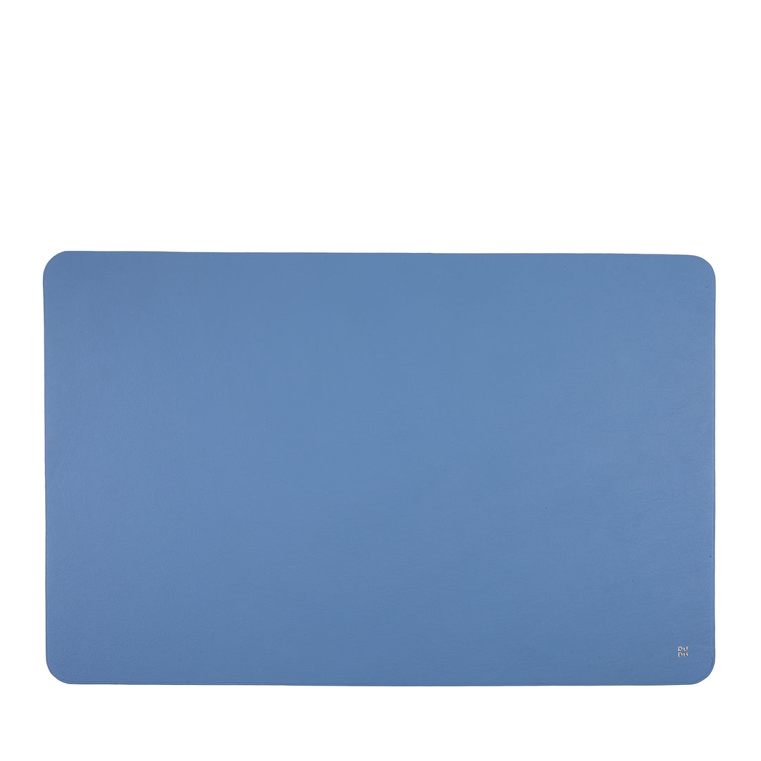 DUDU Sottomano Scrivania Ufficio in Pelle Bicolore CM 61x40, Double-Face Arrotolabile, Antiscivolo Morbido Senza Cuciture