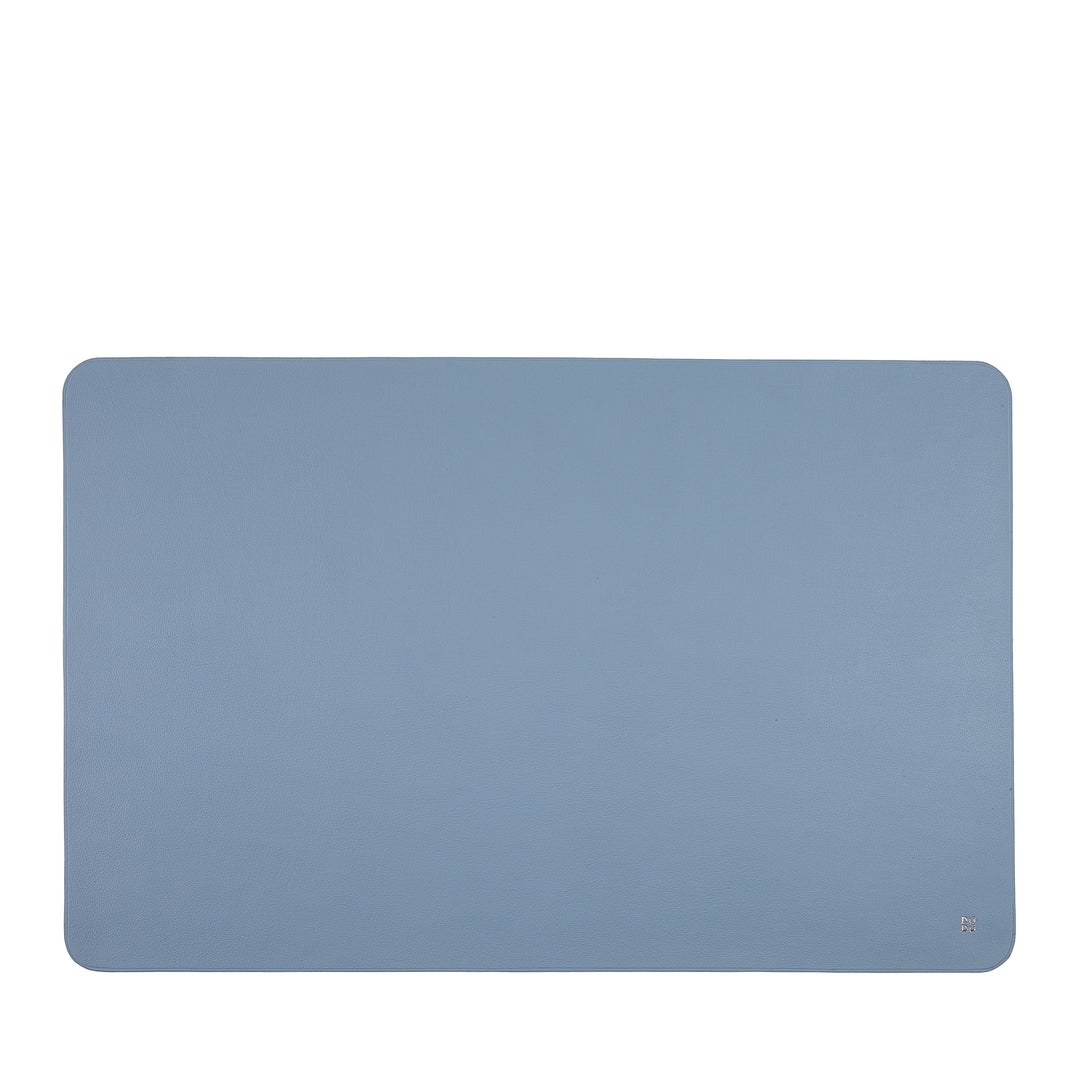 DUDU Sottomano Scrivania Ufficio in Pelle Bicolore CM 61x40, Double-Face Arrotolabile, Antiscivolo Morbido Senza Cuciture