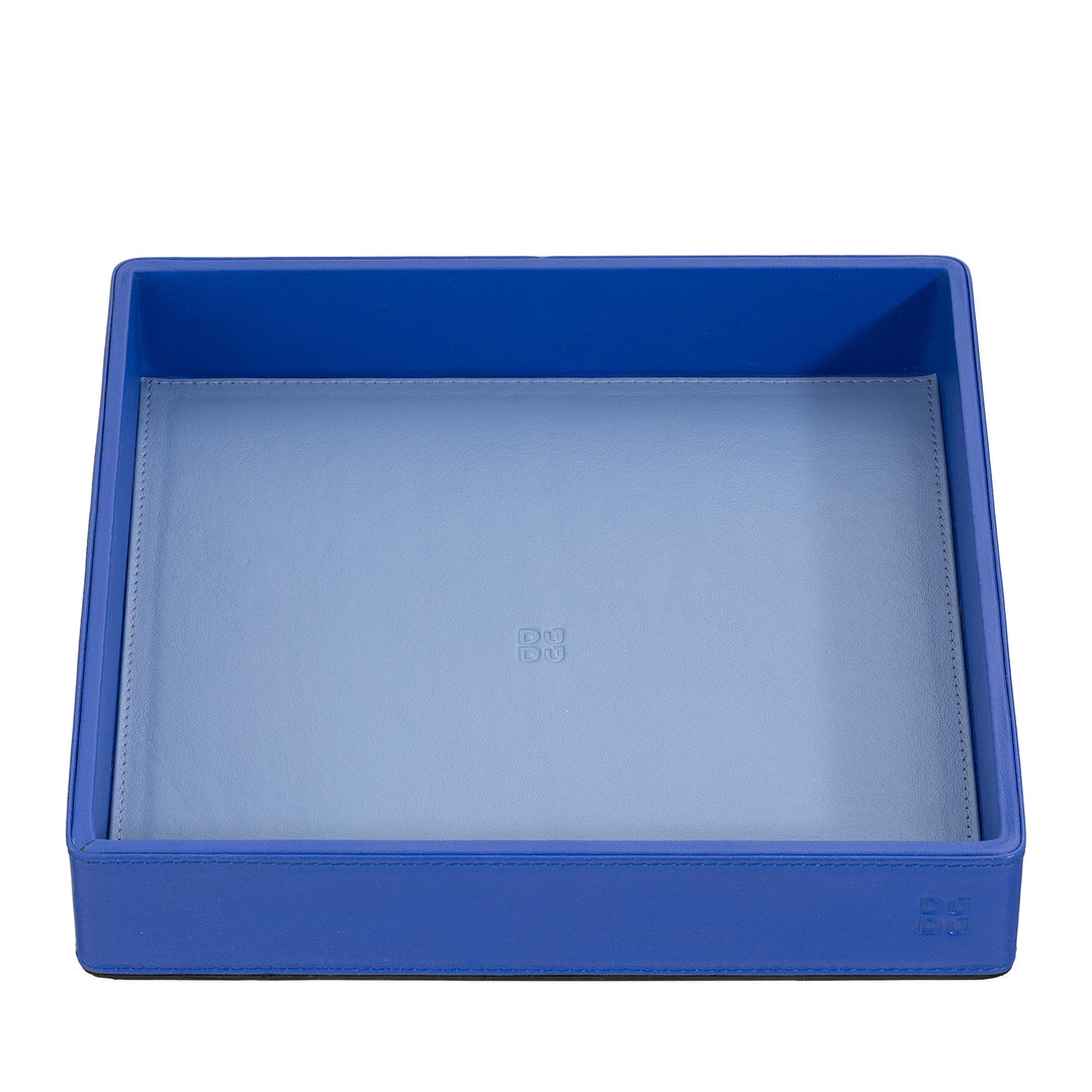 DUDU Svuotatasche in Pelle Colorato di Design da Ingresso Porta Oggetti con Scatola Regalo