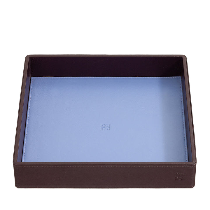 DUDU Svuotatasche in Pelle Colorato di Design da Ingresso Porta Oggetti con Scatola Regalo