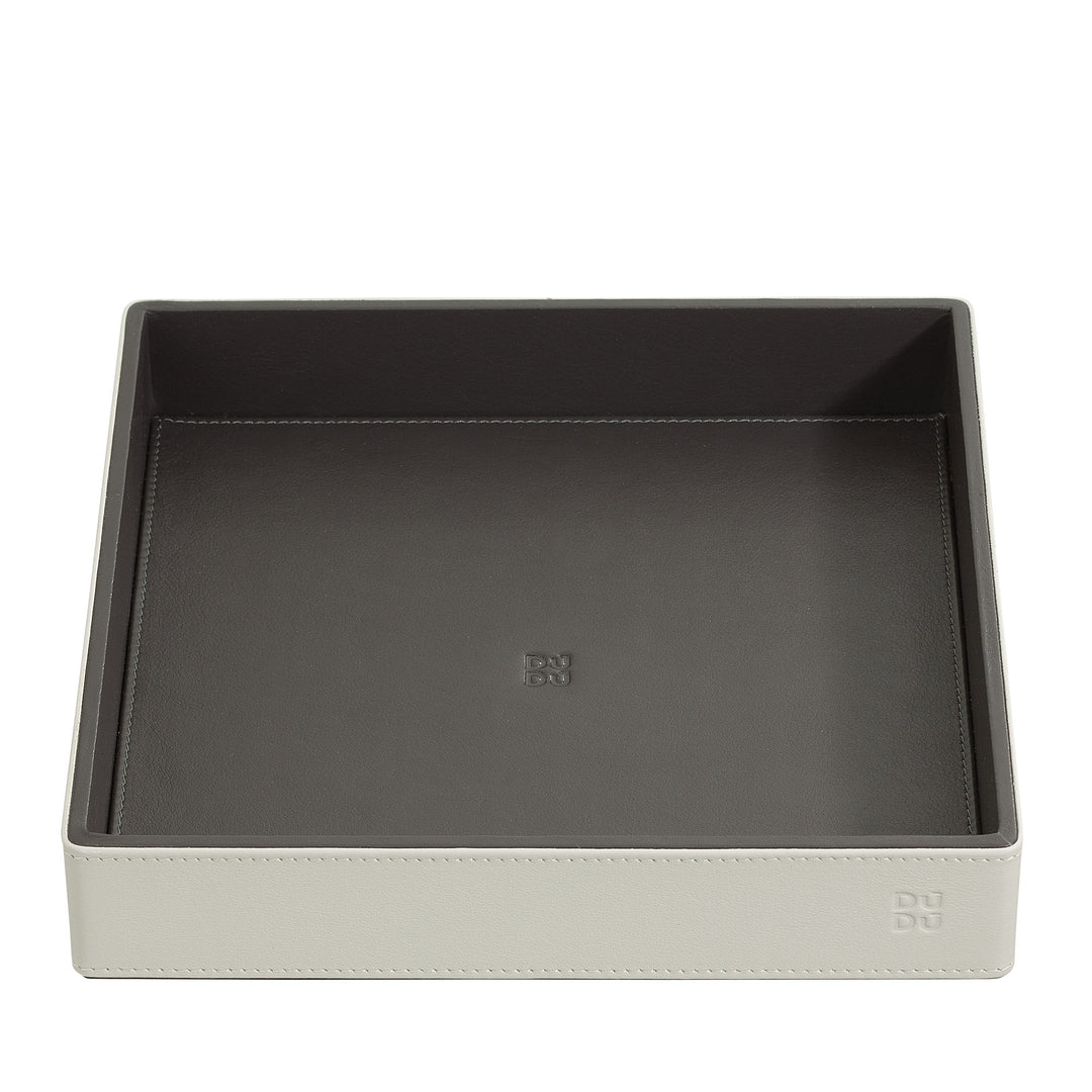 DUDU Svuotatasche in Pelle Colorato di Design da Ingresso Porta Oggetti con Scatola Regalo