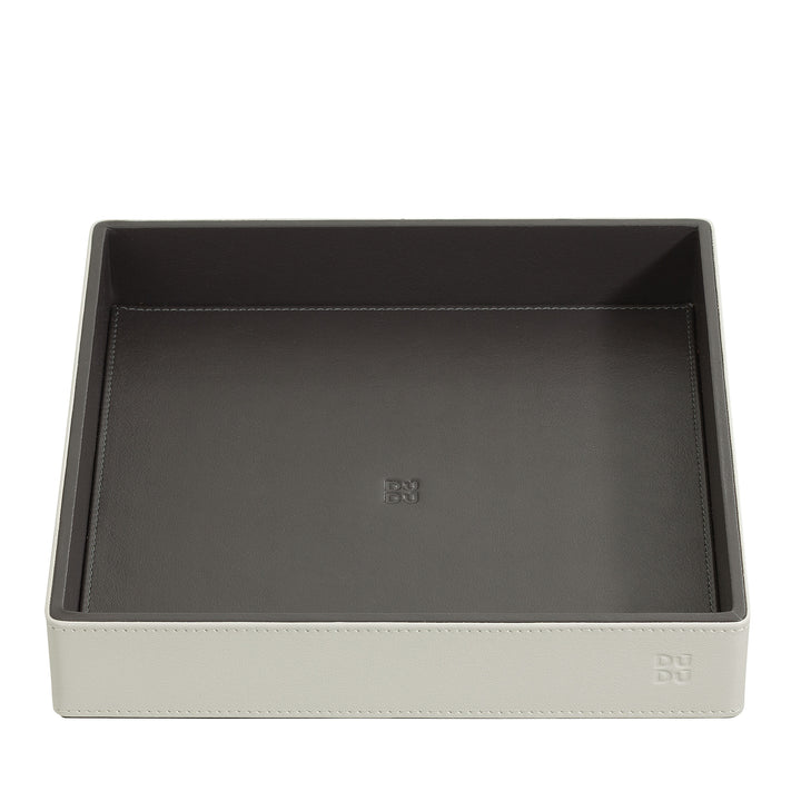 DUDU Svuotatasche in Pelle Colorato di Design da Ingresso Porta Oggetti con Scatola Regalo