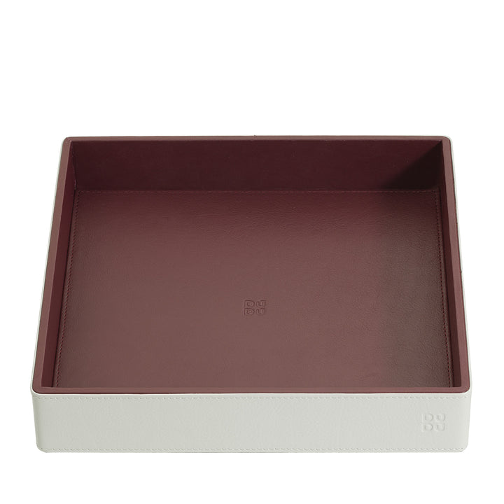 DUDU Svuotatasche in Pelle Colorato di Design da Ingresso Porta Oggetti con Scatola Regalo