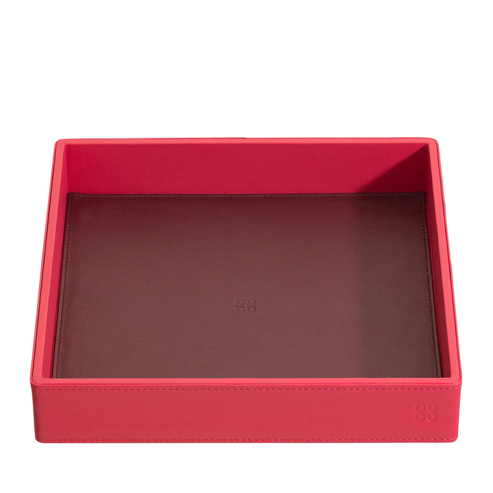 DUDU Svuotatasche in Pelle Colorato di Design da Ingresso Porta Oggetti con Scatola Regalo