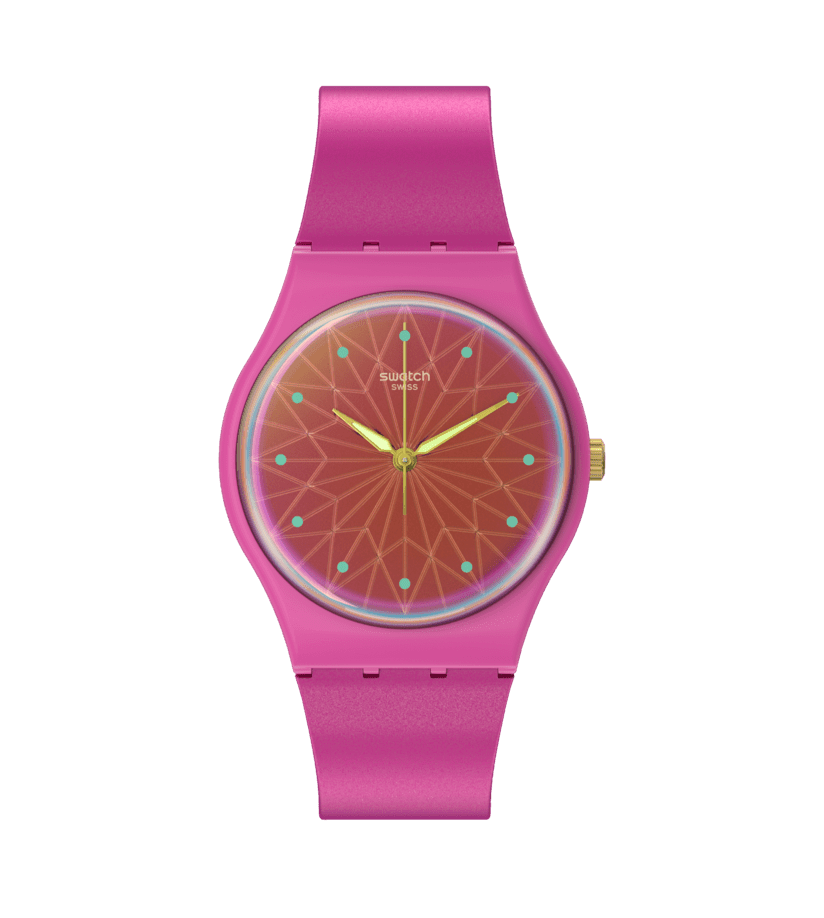 Swatch orologio FANTASTIC FUCHSIA Originals Gent 34mm SO28P110 - Capodagli 1937