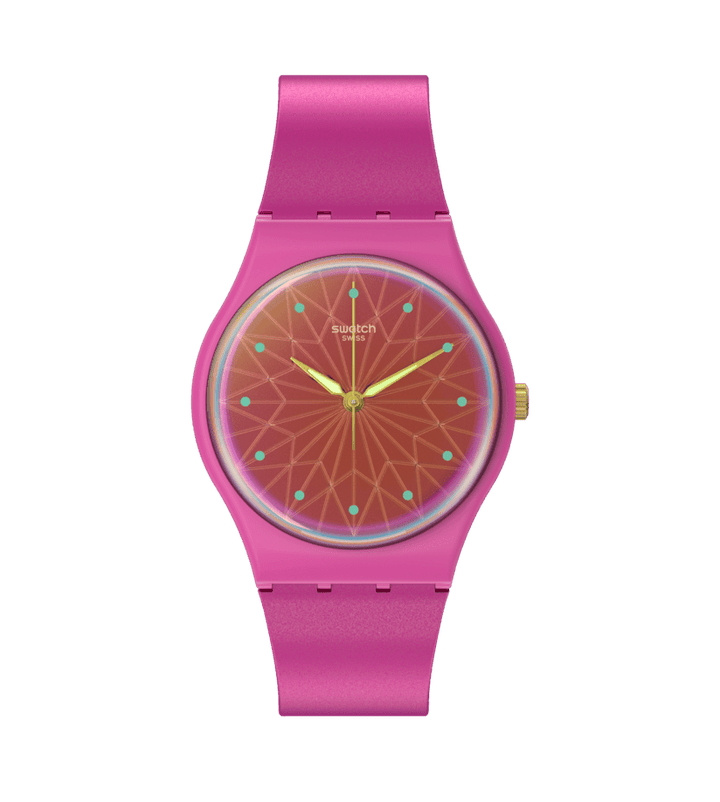 Swatch orologio FANTASTIC FUCHSIA Originals Gent 34mm SO28P110 - Capodagli 1937