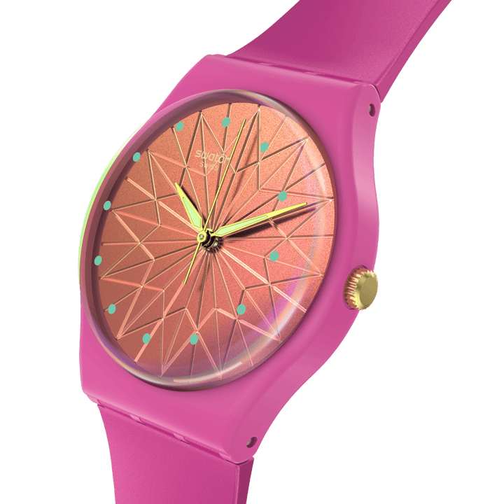 Swatch orologio FANTASTIC FUCHSIA Originals Gent 34mm SO28P110 - Capodagli 1937